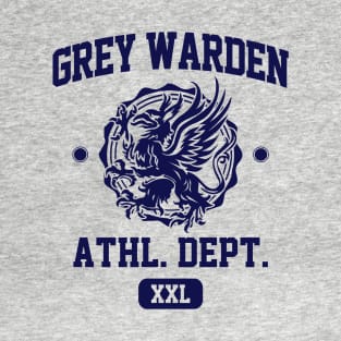 Grey Warden Athletic Department | Dragon Age | Navy T-Shirt